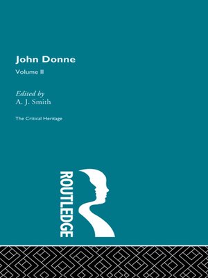 cover image of John Donne